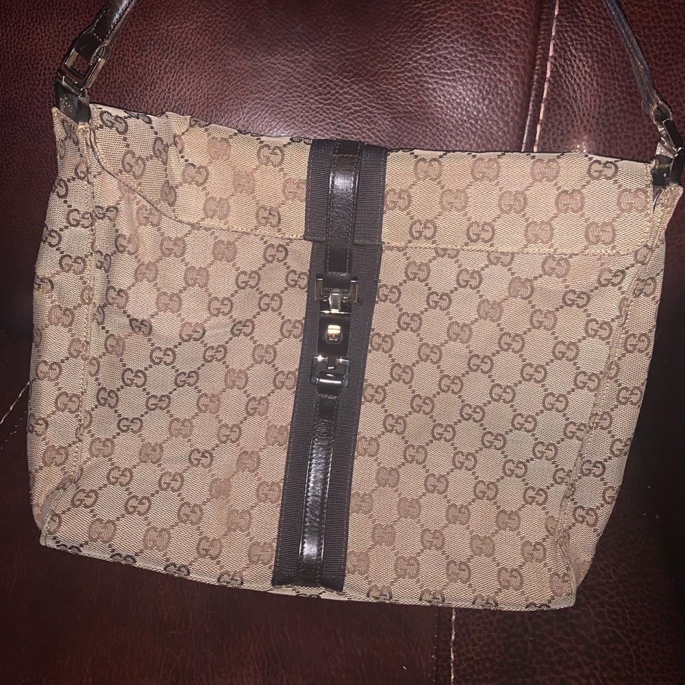 Authentic Gucci “Jackie” shoulder bag
